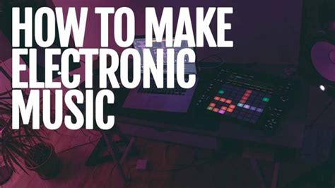 how to create electronic music and explore the impact of technology on art